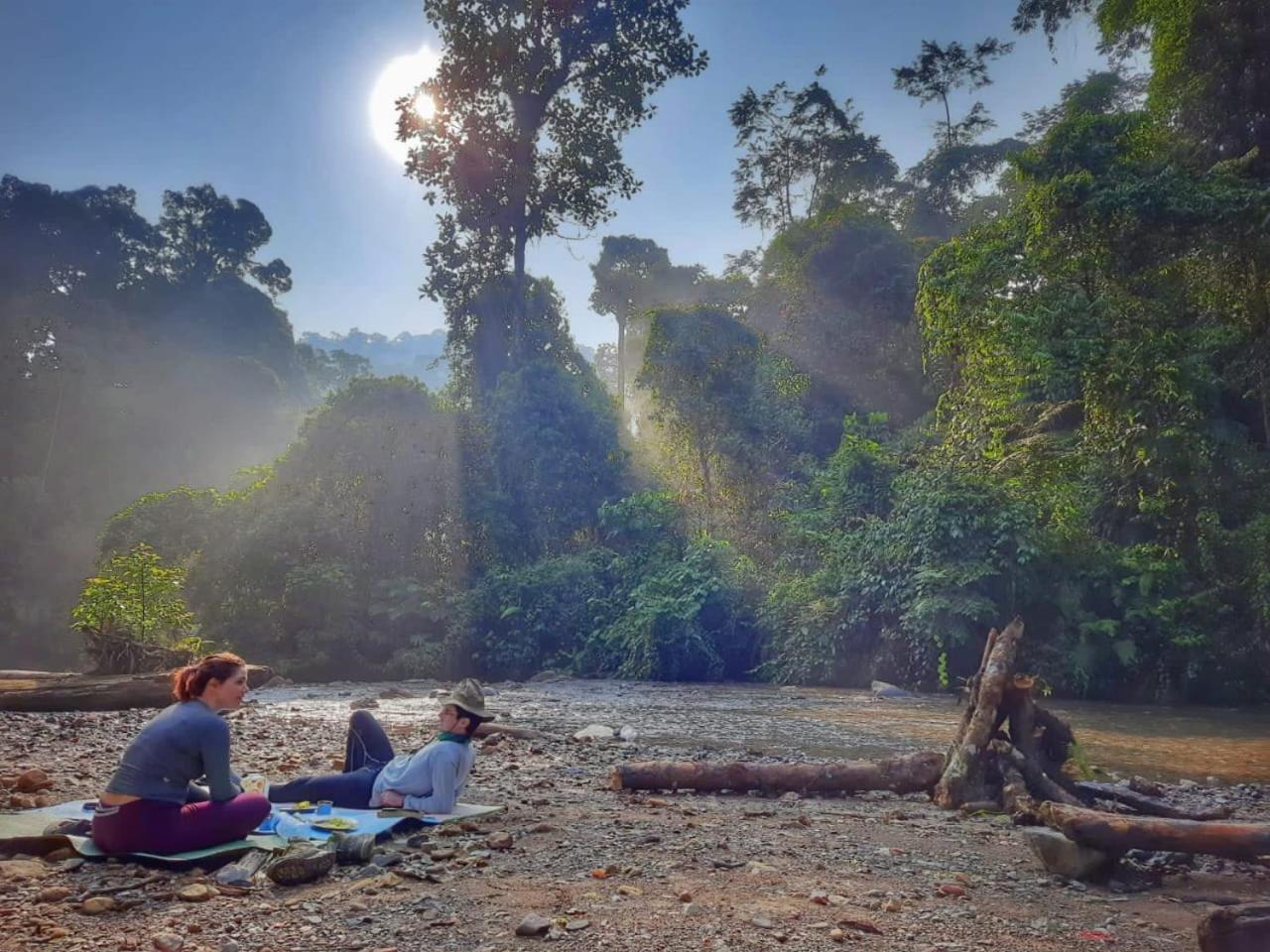 Eco Trekking Lodge, Bar & Jungle Tour'S Bukit Lawang Ngoại thất bức ảnh